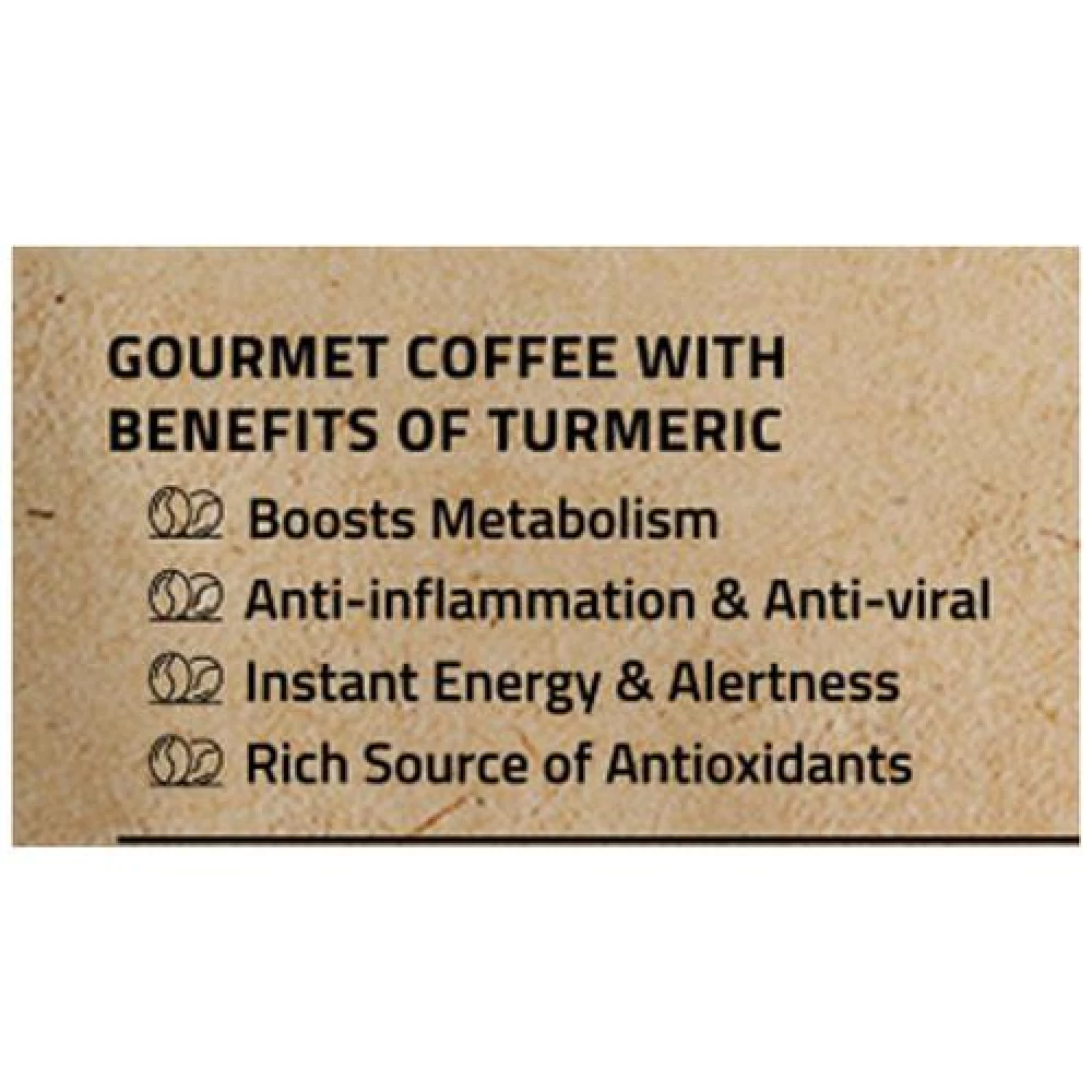 Auric Gourmet Coffee - With Turmeric, 200 g-6.webp